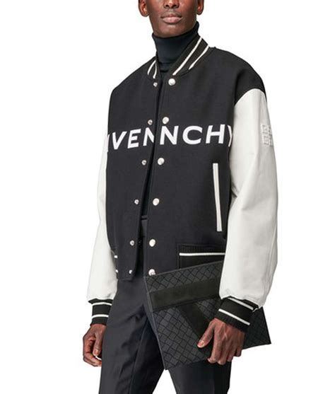 givenchy letterman jacket|givenchy varsity jacket.